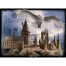 Prime 3D Harry Potter Hogwarts és Hedwig 3D puzzle, 500 darabos puzzle, kirakós