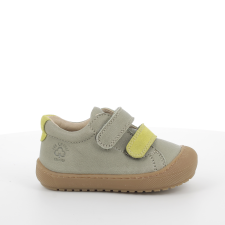 Primigi – Átmeneti- tépőzáras növényi bőr gyerekcipő - zsálya - 24 gyerek cipő