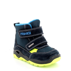 Primigi Gore-Tex bélelt vízálló kisfiú hótaposó sárga talppal