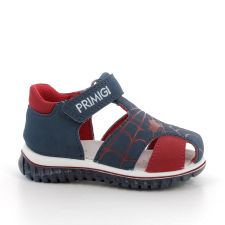 Primigi - Nyitott gyerekcipő - Magasszárú- tépőzáras bőr szandál - Pókember - 26 gyerek cipő