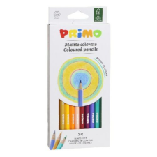 Primo Színes ceruza PRIMO hatszögletű 24 db/készlet színes ceruza