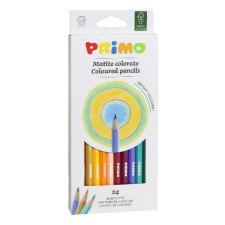Primo Színes ceruza PRIMO hatszögletű 24 db/készlet színes ceruza