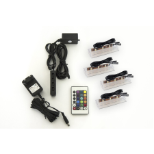 Prince Rejtett RGB LED világítás fürdőszoba és nappali bútorokhoz 4 pontos fürdőszoba bútor