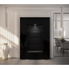 Prince smart 85 előszoba gardróbszekrény MAGASFÉNYŰ FEKETE
