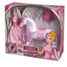  Princess, Hamupipőke és a lova, 30 cm, GG02951E baba