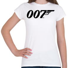 PRINTFASHION 007 logo - Női póló - Fehér