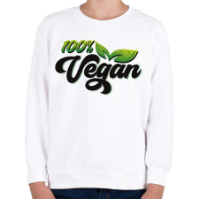 PRINTFASHION 100% Vegan - Gyerek pulóver - Fehér gyerek pulóver, kardigán