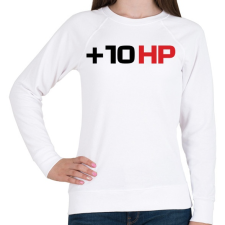 PRINTFASHION +10 hp - Női pulóver - Fehér női pulóver, kardigán