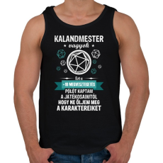 PRINTFASHION +10 Megvesztegetés - Férfi atléta - Fekete