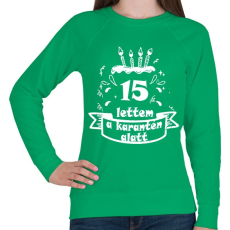 PRINTFASHION 15 lettem - Női pulóver - Zöld