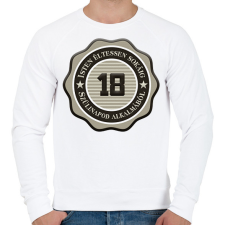 PRINTFASHION 18 - Férfi pulóver - Fehér férfi pulóver, kardigán