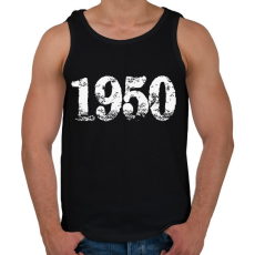 PRINTFASHION 1950 - Férfi atléta - Fekete