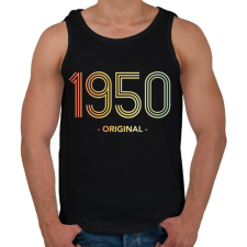 PRINTFASHION 1950 - Férfi atléta - Fekete atléta, trikó