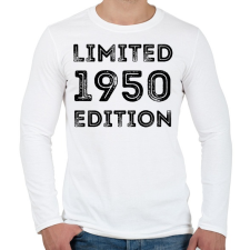 PRINTFASHION 1950 - Férfi hosszú ujjú póló - Fehér férfi póló