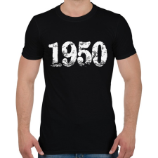 PRINTFASHION 1950 - Férfi póló - Fekete férfi póló
