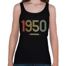 PRINTFASHION 1950 - Női atléta - Fekete