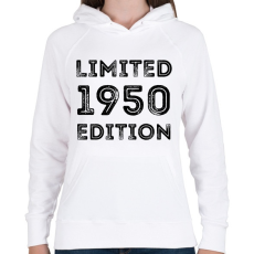 PRINTFASHION 1950 - Női kapucnis pulóver - Fehér