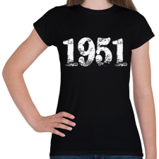 PRINTFASHION 1951 - Női póló - Fekete női póló