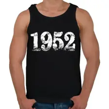 PRINTFASHION 1952 - Férfi atléta - Fekete atléta, trikó