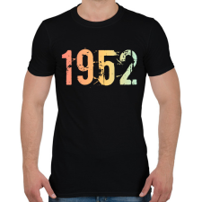 PRINTFASHION 1952 - Férfi póló - Fekete férfi póló