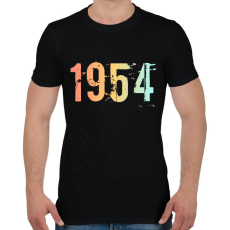 PRINTFASHION 1954 - Férfi póló - Fekete