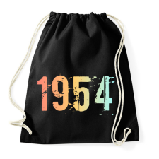 PRINTFASHION 1954 - Sportzsák, Tornazsák - Fekete tornazsák