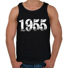 PRINTFASHION 1955 - Férfi atléta - Fekete atléta, trikó