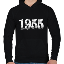 PRINTFASHION 1955 - Férfi kapucnis pulóver - Fekete női pulóver, kardigán