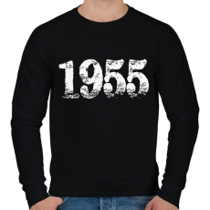 PRINTFASHION 1955 - Férfi pulóver - Fekete