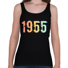 PRINTFASHION 1955 - Női atléta - Fekete női trikó