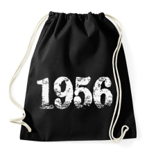 PRINTFASHION 1956 - Sportzsák, Tornazsák - Fekete tornazsák