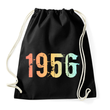 PRINTFASHION 1956 - Sportzsák, Tornazsák - Fekete tornazsák