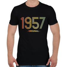 PRINTFASHION 1957 - Férfi póló - Fekete férfi póló