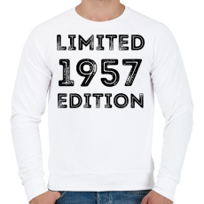 PRINTFASHION 1957 - Férfi pulóver - Fehér