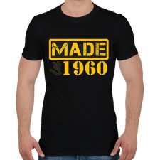 PRINTFASHION 1960 - Férfi póló - Fekete férfi póló