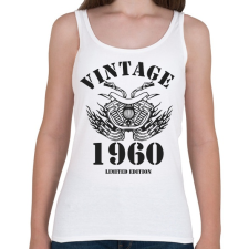 PRINTFASHION 1960 - Női atléta - Fehér női trikó