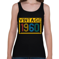 PRINTFASHION 1960 - Női atléta - Fekete