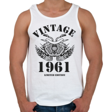 PRINTFASHION 1961 - Férfi atléta - Fehér