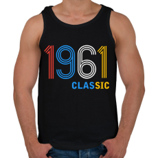 PRINTFASHION 1961 - Férfi atléta - Fekete