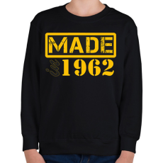 PRINTFASHION 1962 - Gyerek pulóver - Fekete