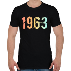 PRINTFASHION 1963 - Férfi póló - Fekete