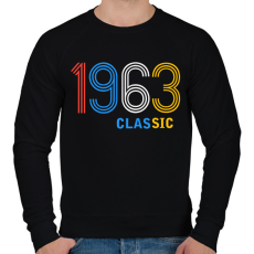 PRINTFASHION 1963 - Férfi pulóver - Fekete