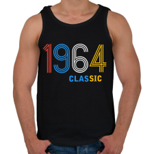 PRINTFASHION 1964 - Férfi atléta - Fekete atléta, trikó