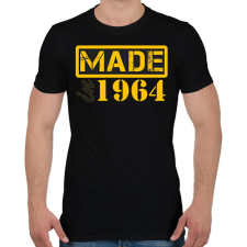 PRINTFASHION 1964 - Férfi póló - Fekete férfi póló