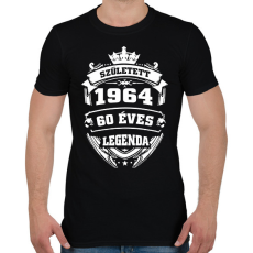 PRINTFASHION 1964 - Férfi póló - Fekete