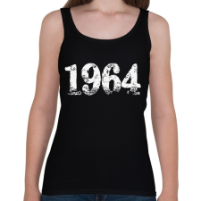 PRINTFASHION 1964 - Női atléta - Fekete női trikó