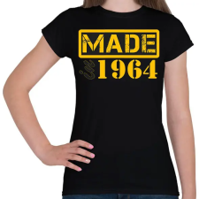 PRINTFASHION 1964 - Női póló - Fekete női póló