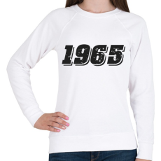PRINTFASHION 1965 - Női pulóver - Fehér