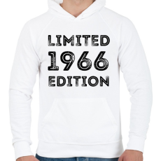 PRINTFASHION 1966 - Férfi kapucnis pulóver - Fehér