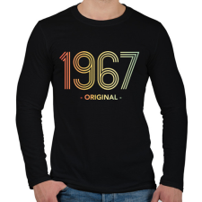 PRINTFASHION 1967 - Férfi hosszú ujjú póló - Fekete férfi póló